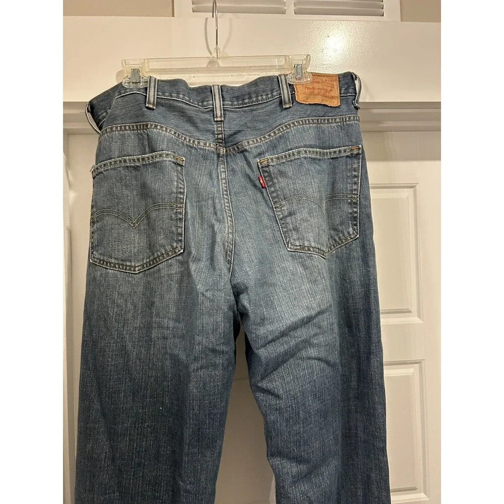 Levi’s Y2K 550 Vintage Jeans Men’s 38x38 Relaxed Fit 100% Cotton Blue Denim
